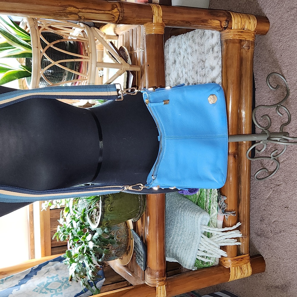 Vince Camuto Blue Leather purse